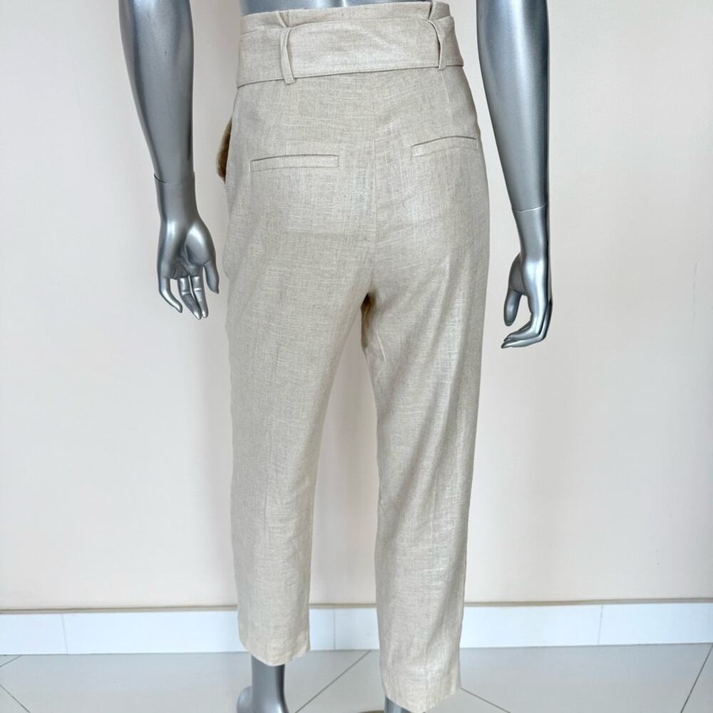NEW!!! Veronica Beard women linen ankle pants size 0 Authentic - Picture 3 of 10